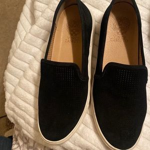 Vince Camuto Black Slip-On Sneakers